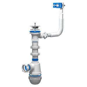 Сифон Ані Грот 1 1/2*40 з переливом (A0140EU)
