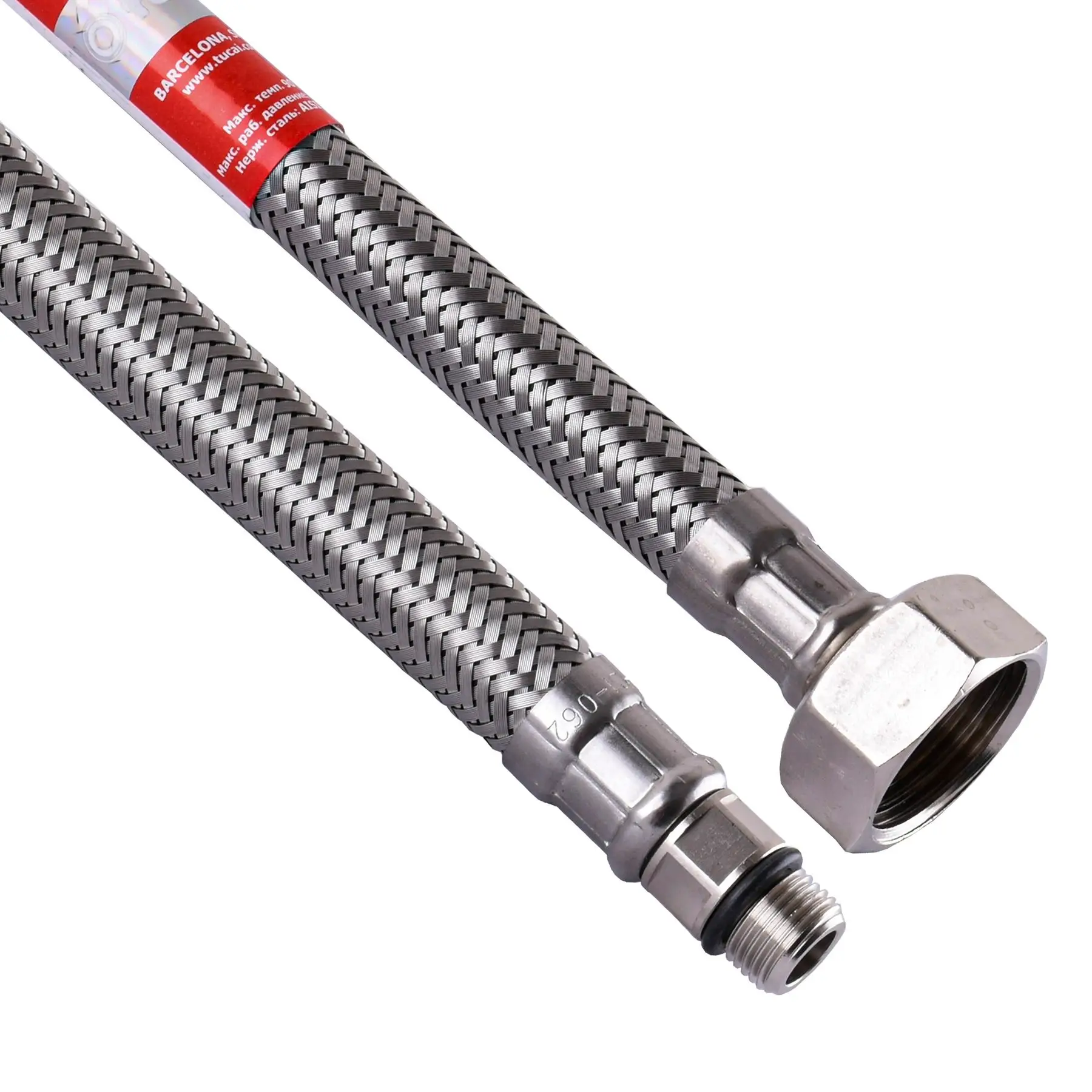 Шланг для змішувача TUCAI М10х1/2" кор. 0,3м. TAQ GRIF 200790
