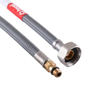 Шланг для змішувача TUCAI М8х1/2" кор. 0,6м. АНТИКОРОЗІЯ TAQ MINI AСB 206428