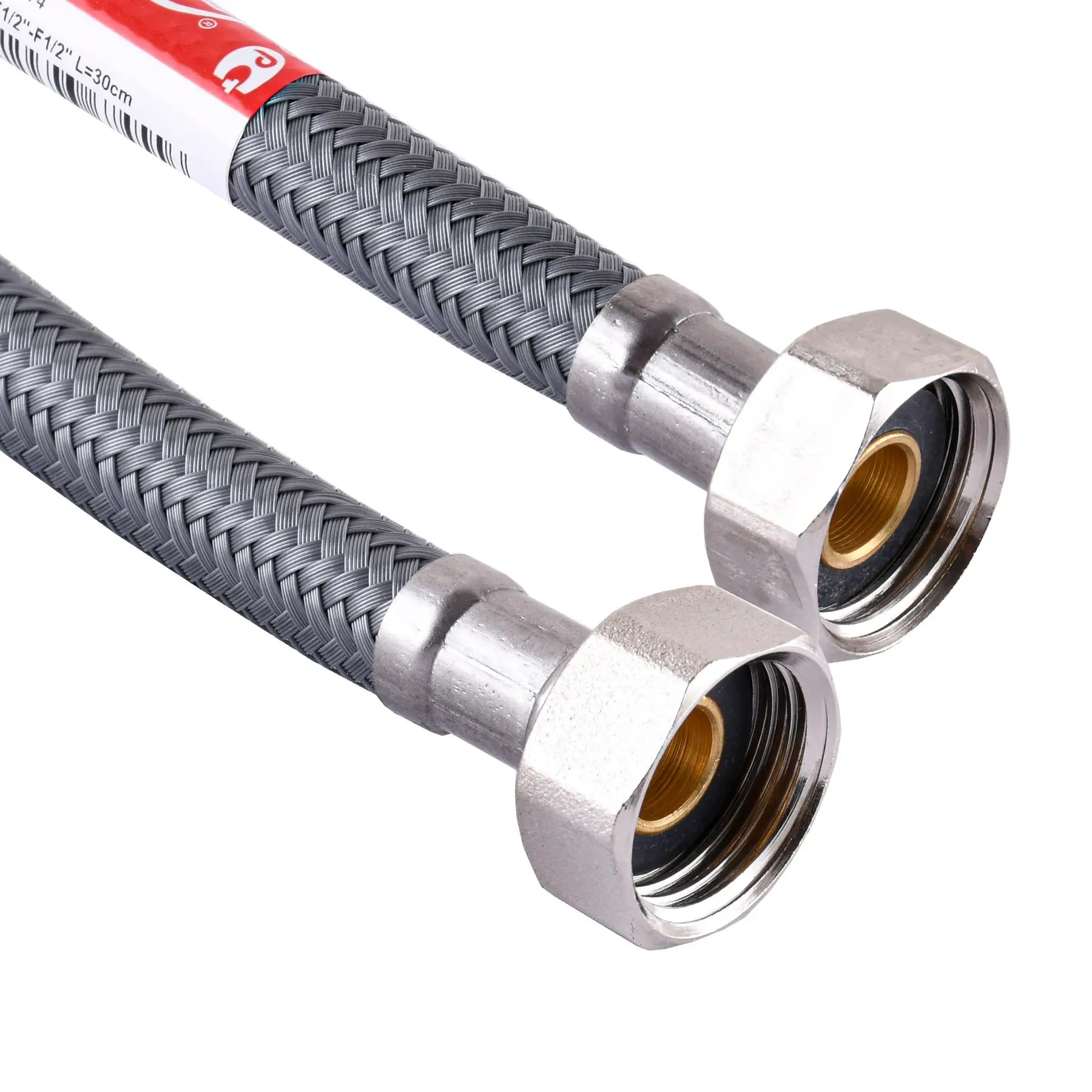 Шланг водяний TUCAI 1/2"x1/2" BВ 2,0м. АНТИКОРОЗІЯ TAQ ACB HG-1212-2000 204461
