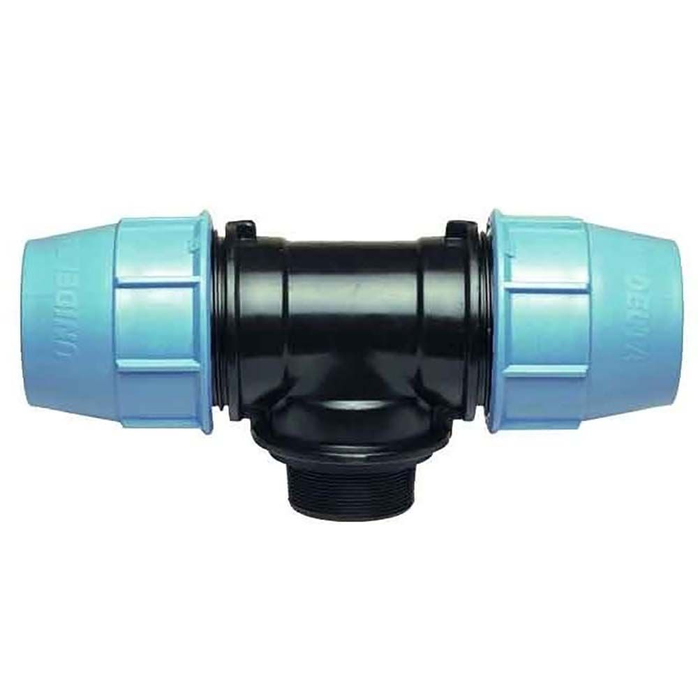 1010 UNIDELTA Трійник Ø25 х 1/2" З х 25 PN16 PP-B (УФ захист)
