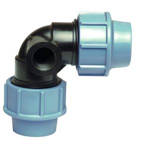 1023 UNIDELTA Коліно з боковою різьбою Ø32 х 1/2" В PN16 PP-B (УФ захист)