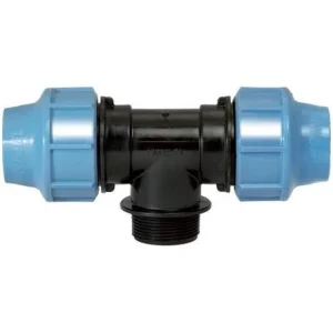 1007 UNIDELTA Трійник Ø25 х 1/2"В х 25 PN16 PP-B (УФ захист)