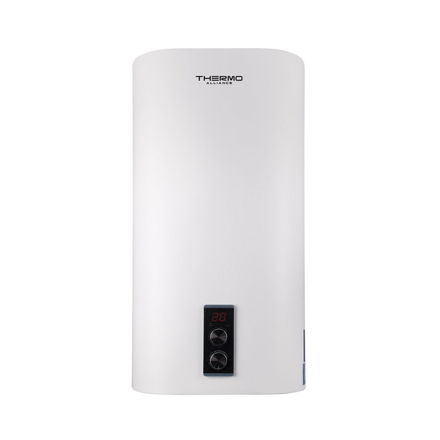 Водонагрівач електричний Thermo Alliance 80 л вертикальний плоский, мокрий ТЕН 2 кВт (0,8+1,2) DT80V20G(PD)/2