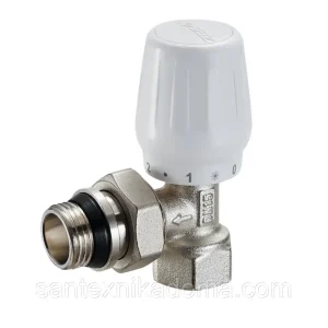 Кран радіаторний кутовий верхній 1/2'' ZEGOR QS-3461
