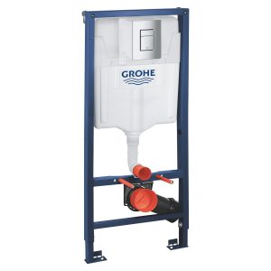 Інсталяція GROHE Rapid SL 38772001 + кнопка змиву Skate Cosmopolitan 38732000